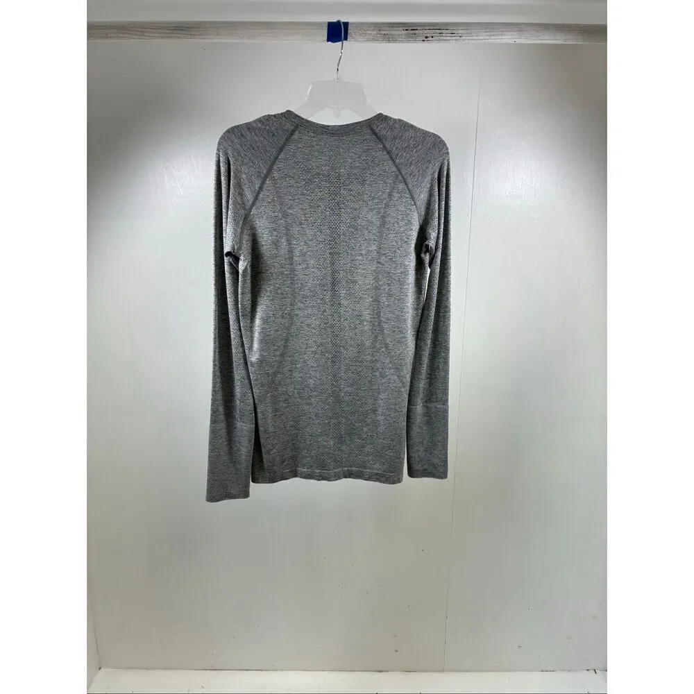 Lululemon Swiftly Tech Long Sleeve in Gray Size L